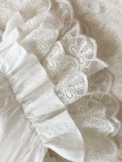 Short lolita blanc lâche en jacquard Bloomers de Sweet Lolita Déguisements Halloween