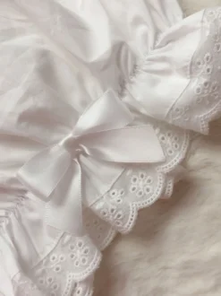 Short Lolita lâche en dentelle blanche Lolita Bloomers