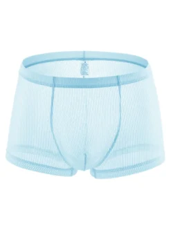 Slip Homme Polyester Transparent Solide