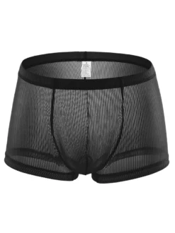 Slip Homme Polyester Transparent Solide