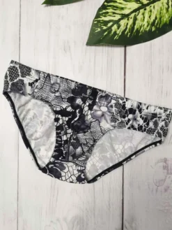 Slip Homme Sexy Sous-vêtement Imprimé Python Polyester