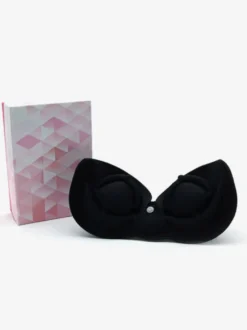 Soutien-gorge sans bretelles triangle en polyester nude liftant et push-up lingerie de soirée formelle