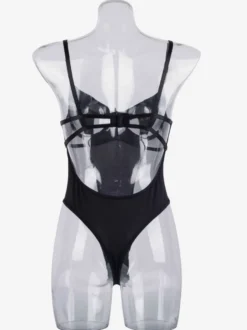 Soutiens-Gorge Lingerie Noir Sexy Pour Femme