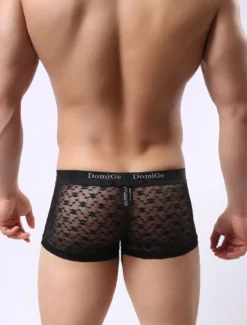 String homme sexy en nylon clair