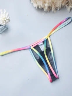 String transparent pour homme - Culotte sexy - String - Slip - Lingerie