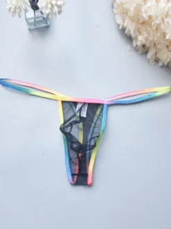 String transparent pour homme - Culotte sexy - String - Slip - Lingerie