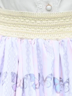 Sweet Lolita SK Lace As Image Jupes Lolita à motif papillon