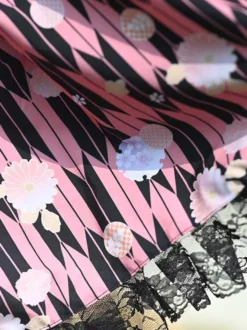 Sweet Lolita SK Lace As Image Jupes Lolita à imprimé floral