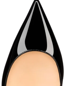 Talon haut escarpins femme bout pointu noir