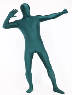 Toussaint Cosplay Costume de zentai unicolore en lycra spandex enveloppé Déguisements Halloween