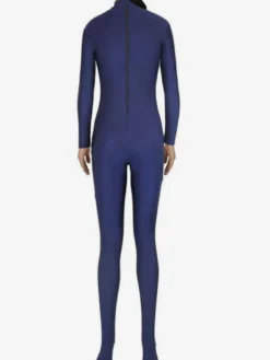 Toussaint Cosplay Costume Zentai marine Slim Fit Spandex pour femmes Déguisements Halloween