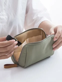 Trousse à rouge à lèvres verte imperméable pour femmes 2026
