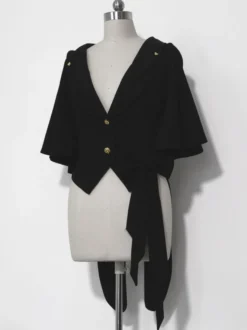Veste à capuche oreilles lapin gothique Lolita rétro