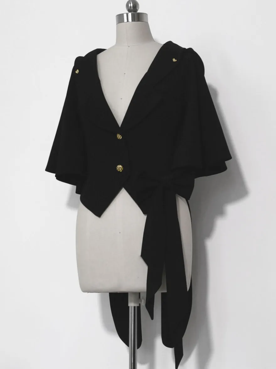 Veste à capuche oreilles lapin gothique Lolita rétro