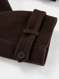 Veste courte croisée pour femme - Coupe courte chic ceinturée - Style streetwear décontracté et luxueux pour le printemps 2026