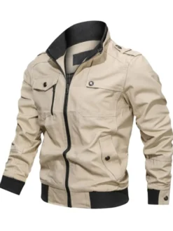 Veste Homme Zipper Polyester Smart