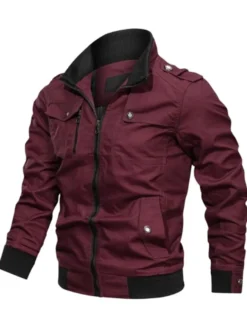 Veste Homme Zipper Polyester Smart
