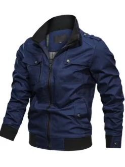 Veste Homme Zipper Polyester Smart