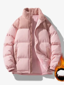 Veste Matelassée Pour Hommes Manteaux Chic Noir Vert Cool Chaud Hiver
