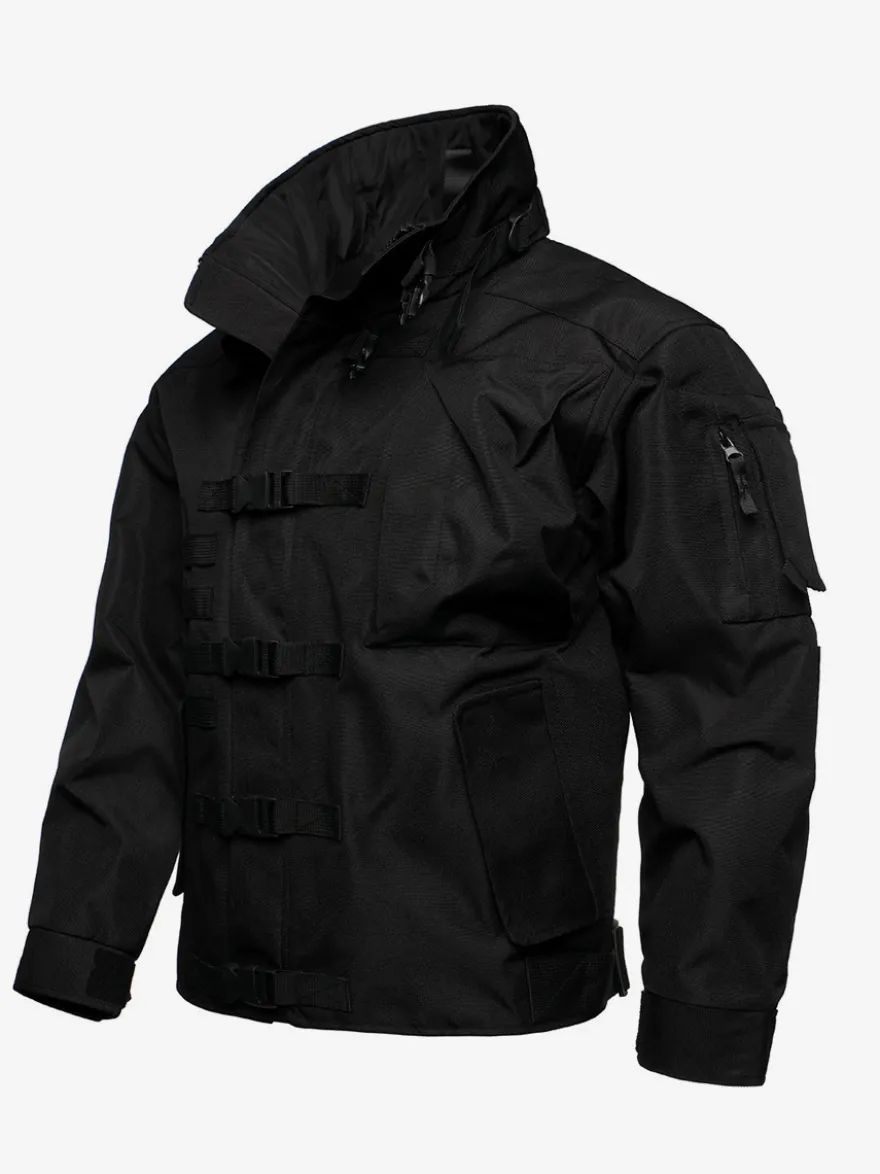 Veste militaire décontractée à manches longues pour homme