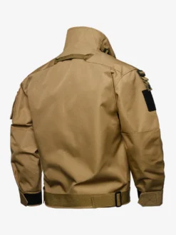 Veste militaire décontractée à manches longues pour homme
