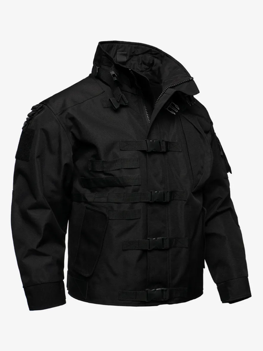 Veste militaire décontractée à manches longues pour homme