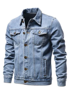 Vestes et manteaux pour hommes pour hommes vestes pour hommes chics chic ciel bleu ciel bleu ciel bleu élégant
