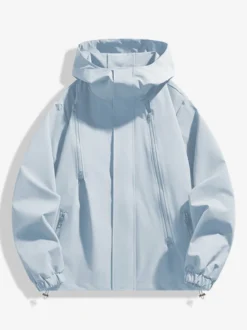 Vestes Homme Manteaux Homme Vestes Homme Chic Noir Imperméable