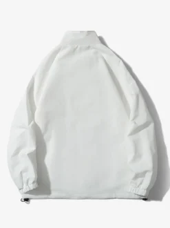 Vestes Hommes Manteaux Sport Décontracté Chic Noir Oversize Col Montant