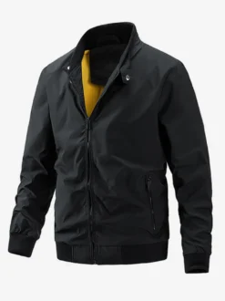Vestes pour hommes avec poches zippées et manches longues