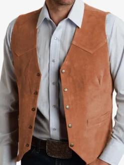 Vestes Pour Hommes Décontracté Gris Vert Moderne Bouton Poches