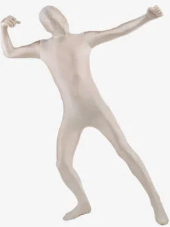 Vêtement de Zentai unisexe en couleur chair en coton de lycra Déguisements Halloween