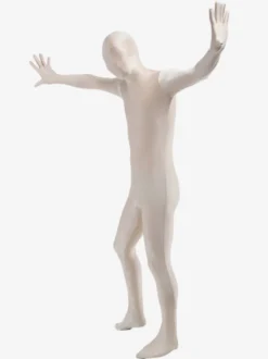 Vêtement de Zentai unisexe en couleur chair en coton de lycra Déguisements Halloween