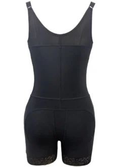 Women's Waip Shaper Underbust sans manches Ruffled Shaping Bodysuit