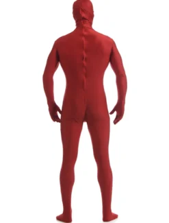 Zentaï en lycra spandex rouge foncé Déguisements Halloween