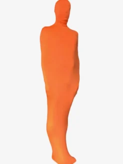 Zentai Orange Toussaint Cosplay Costume En Lycra Spandex Enveloppé Déguisements Halloween