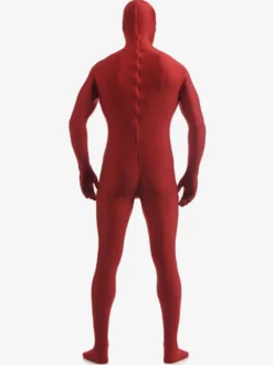 Zentaï rouge foncé lycra spandex rouge foncé Déguisements Halloween